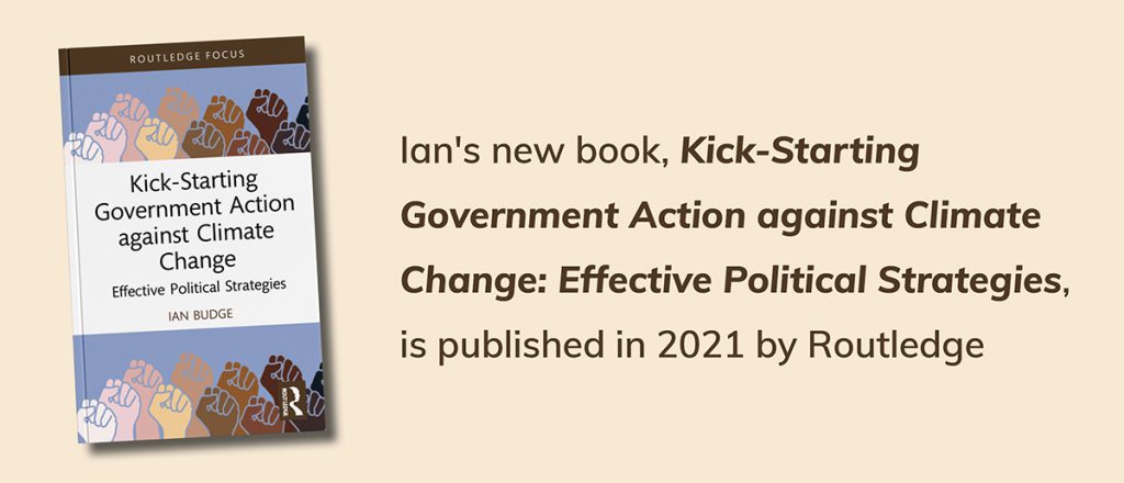Kick-Starting Government Action against Climate Change: Effective Political Strategies