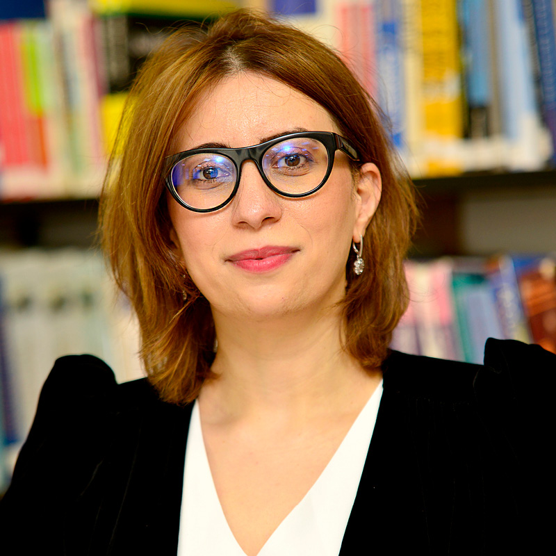 photograph of Zarina Burkadze