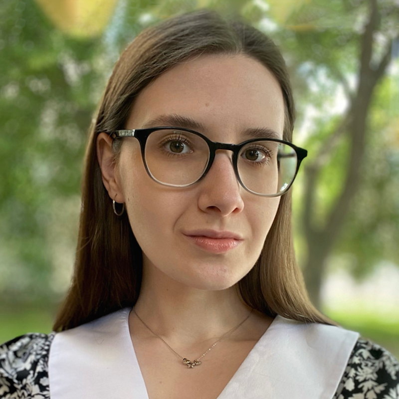 photograph of Mariia Shalamberidze