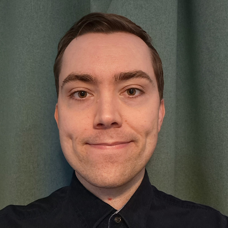 photograph of Rhys Lewis-Jones