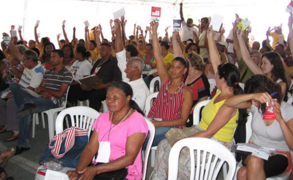 Participatory budgeting in a Brazilian favela